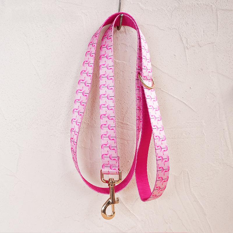 Halsband-Leinen-Set gepolstert