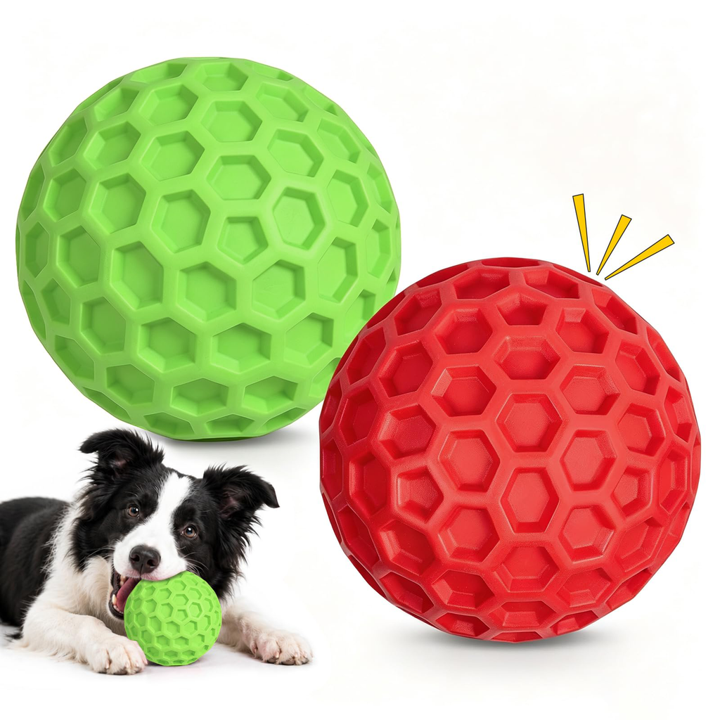 Quietschbälle für Hunde, 2er-Set – weitere Ansicht 3