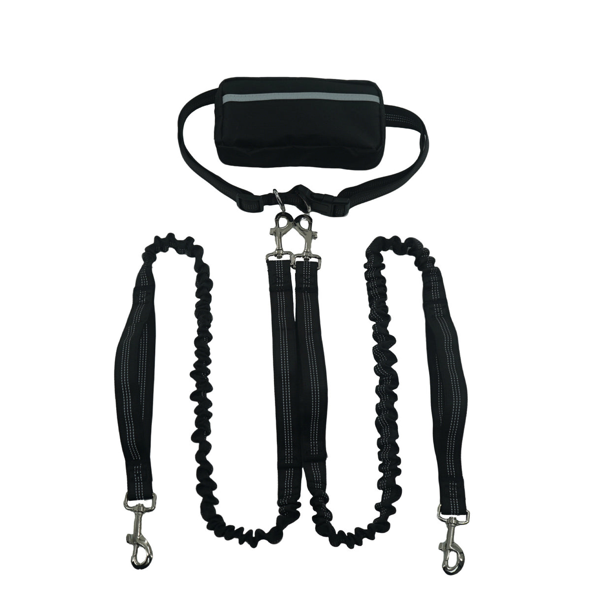 Laufgürtel mit Leine und Taschen – weitere Ansicht 4